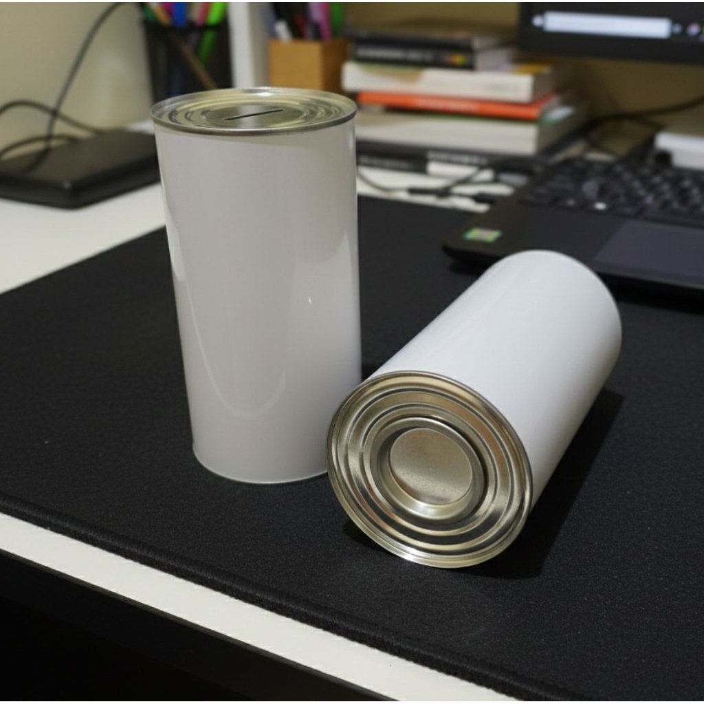 celengan kaleng jumbo, celengan full kaleng, celengan target jumbo