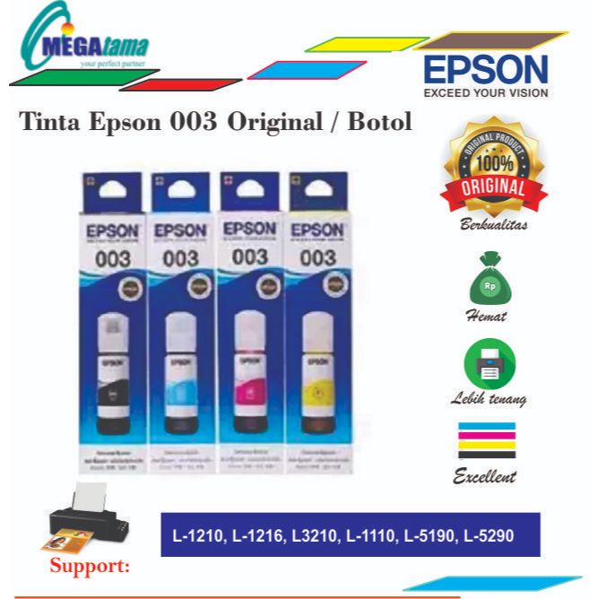 Tinta Epson Ori 003
