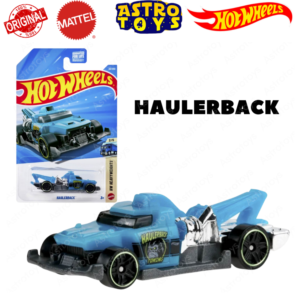 Hot Wheels Haulerback Biru Lot B 2026 1:64 / Mainan Diecast Mobil Truck Derek Hotwheels