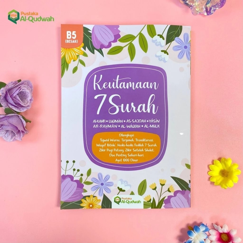 BUKU Keutamaan 7 Surah-Surah Pilihan Pustaka Al Qudwah
