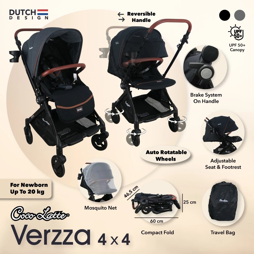 Stroller Cocolatte Verzza 4X4