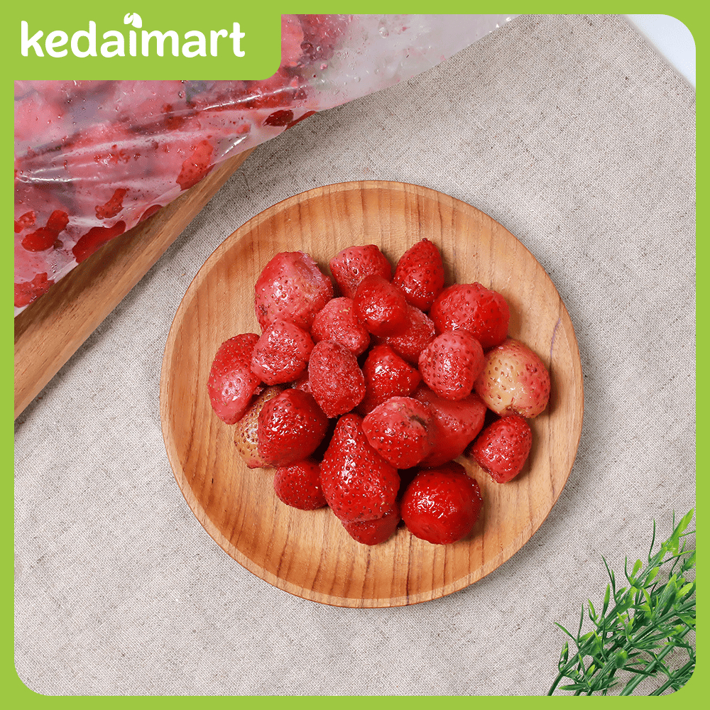 Strawberry Frozen | Buah Buahan | Stoberi Frozen - 250 Gram