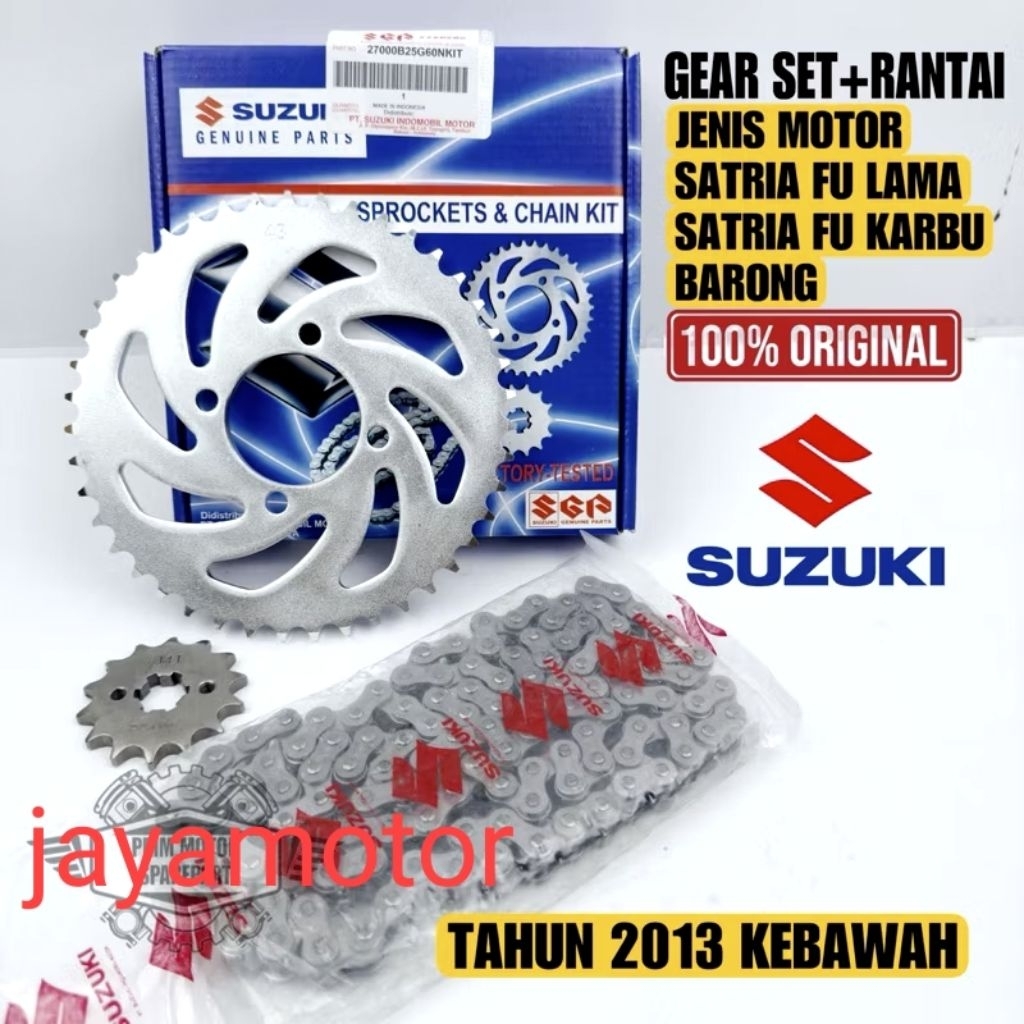 gear set Suzuki satria Fu lama,satria Fu barong Original