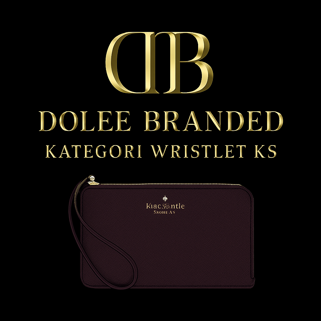Slim Bee Wristlet / Pouch Black
