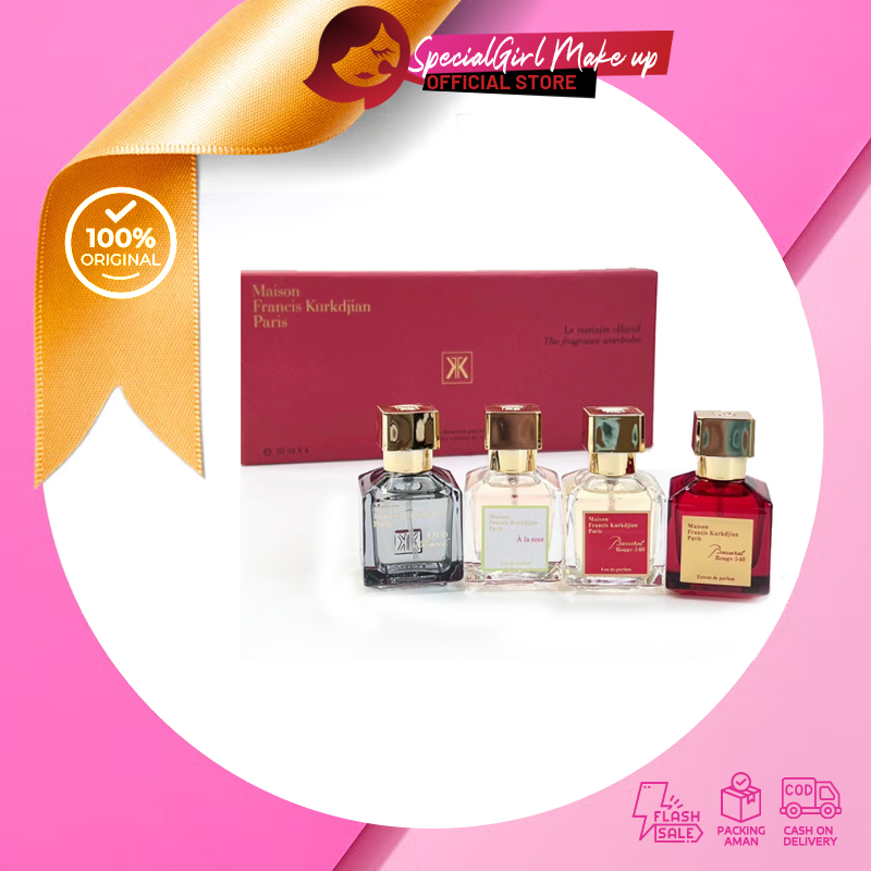 Parfum baccarat GIFT SET 30ml x 4pc/Maison Francis Kurkdjian Baccarat Rouge 540 EXTRAIT DE PARFUM ED