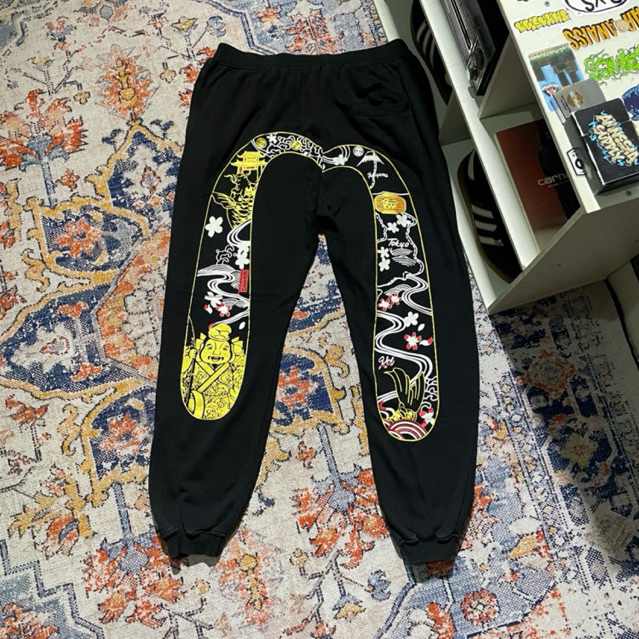 Jogger Sweat Pants Evisu Big Logo