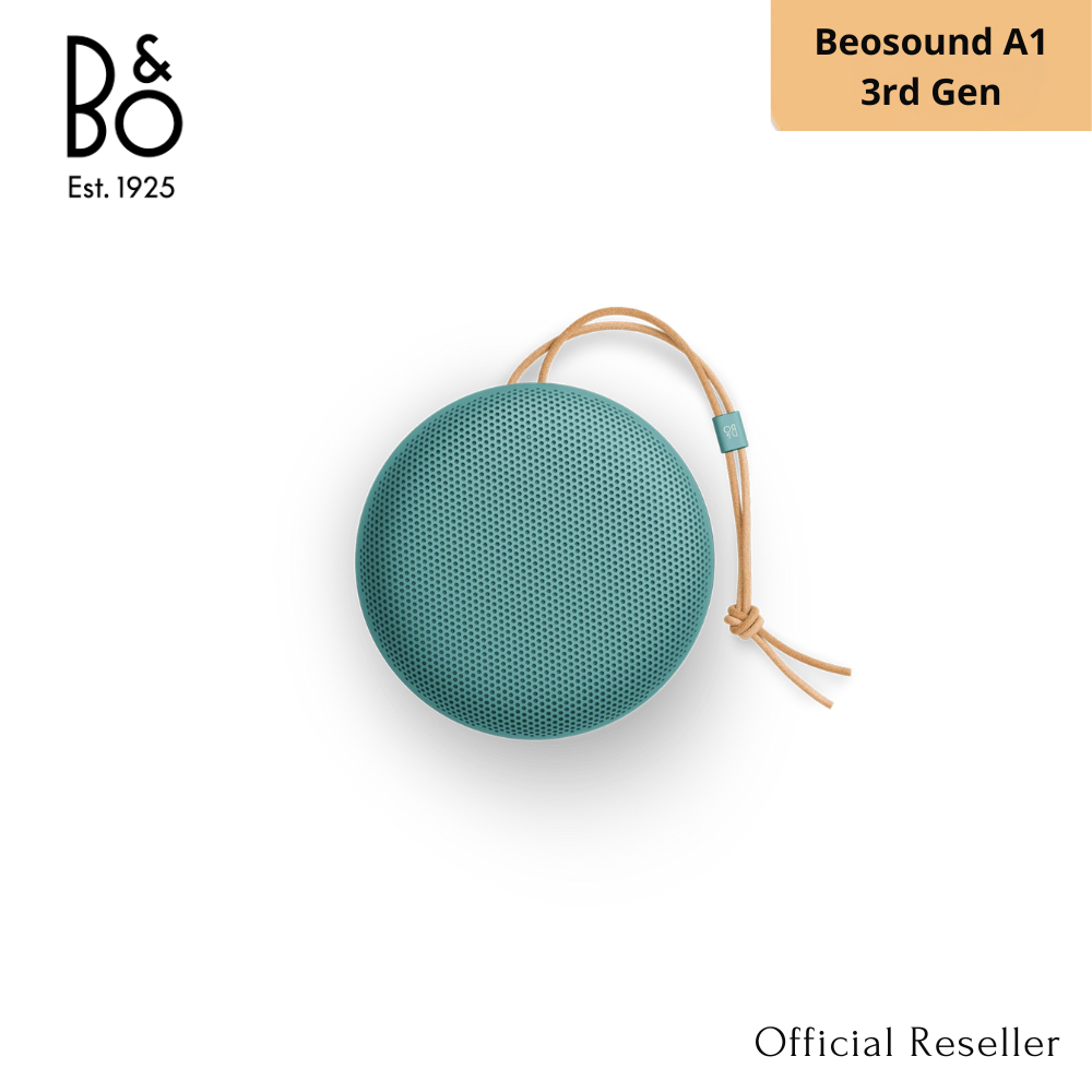 Bang & Olufsen Beosound A1 3rd Gen - Waterproof Bluetooth Portable speaker - Eucalyptus Green