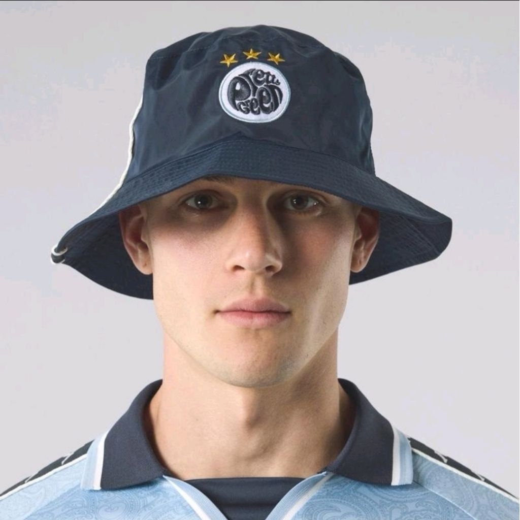 Pretty Green x Kappa Bucket Hat Navy Original