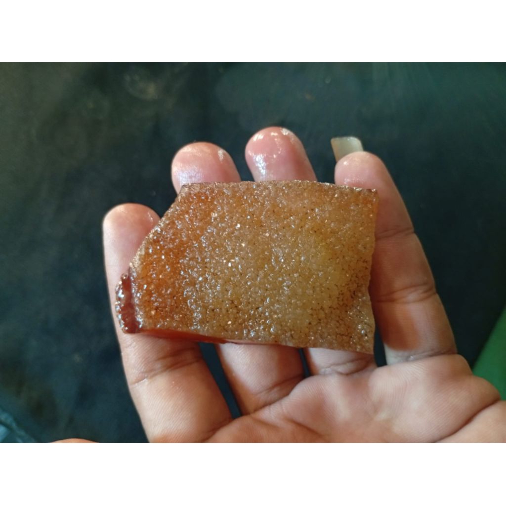 natural temuan alam batu manih gaja madu kristal 18B