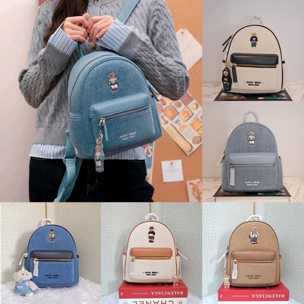 TTWNBEAR GUOO BEAR Original - GU8005 - GU1237 - GU1610 - GU1609 Tas Ransel Women TTWN BEAR - TAS RAN