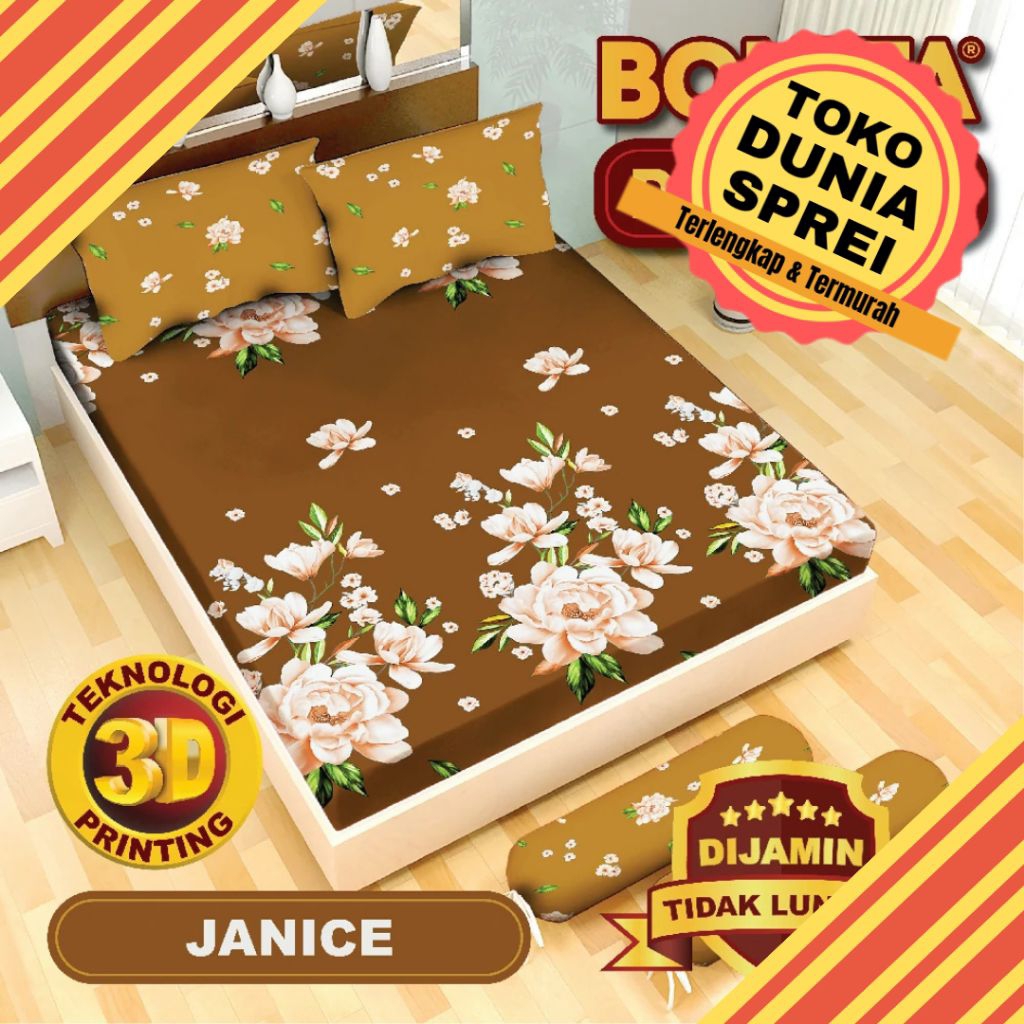 Sprei Bonita 120x200 Motif Janice