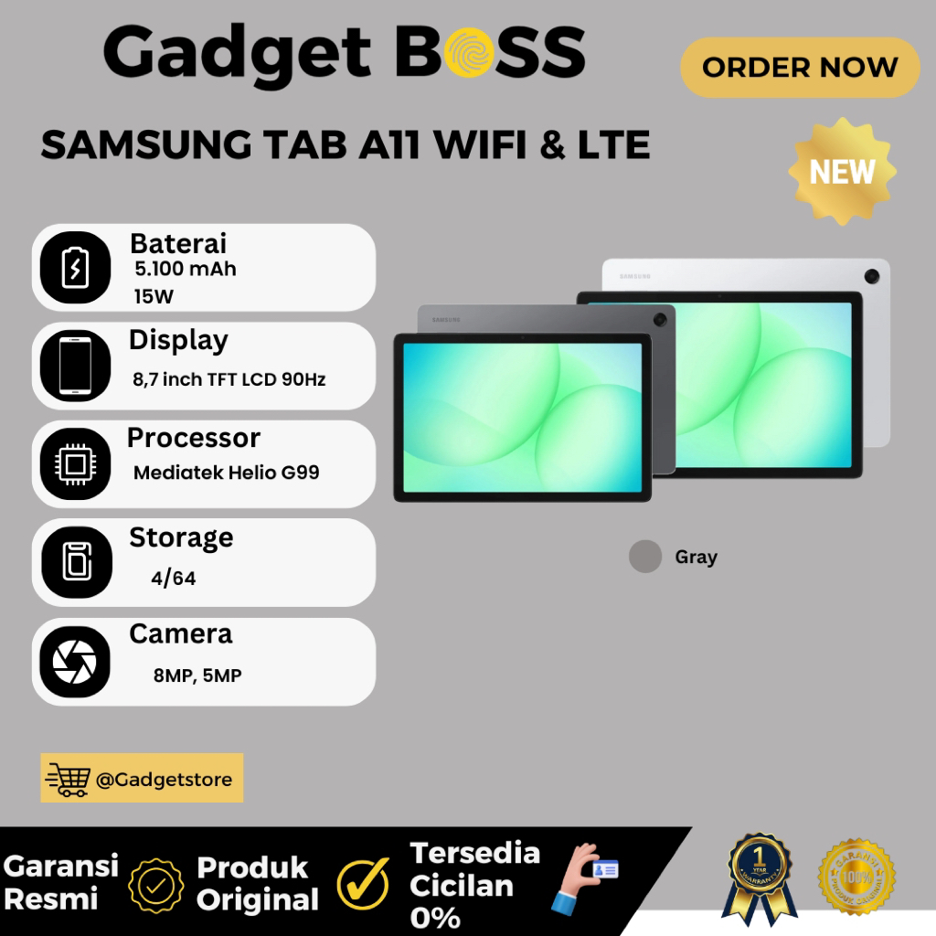 Samsung TAB A11 WIFI & LTE