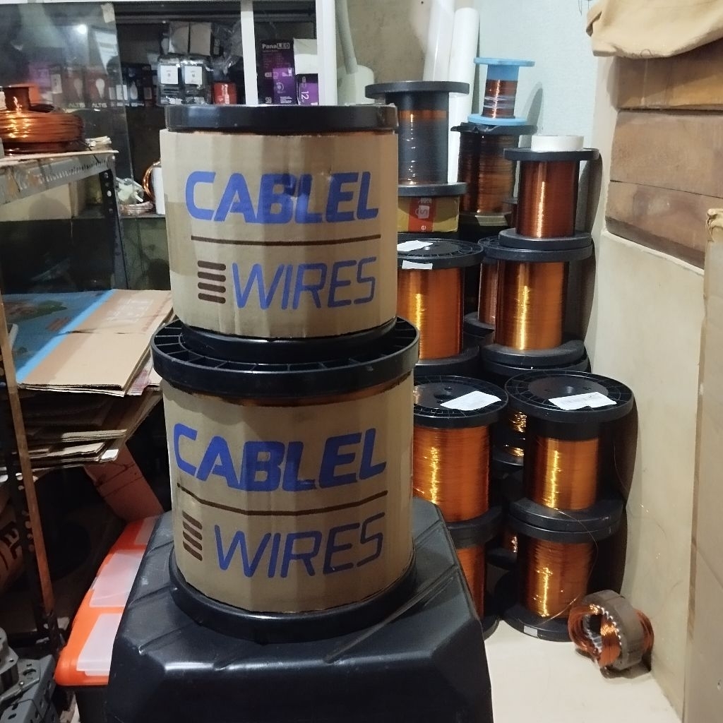 Kawat email tembaga hellenic 0,30 (100 Gram) / 1 ons