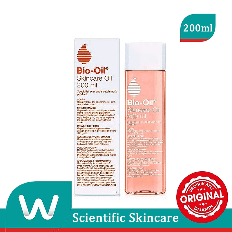 Perfect 100% Original Bio Oil Skincare Oil 200ml Bio Oil Penghilang Bekas Luka Bio Oil Stretch Mark