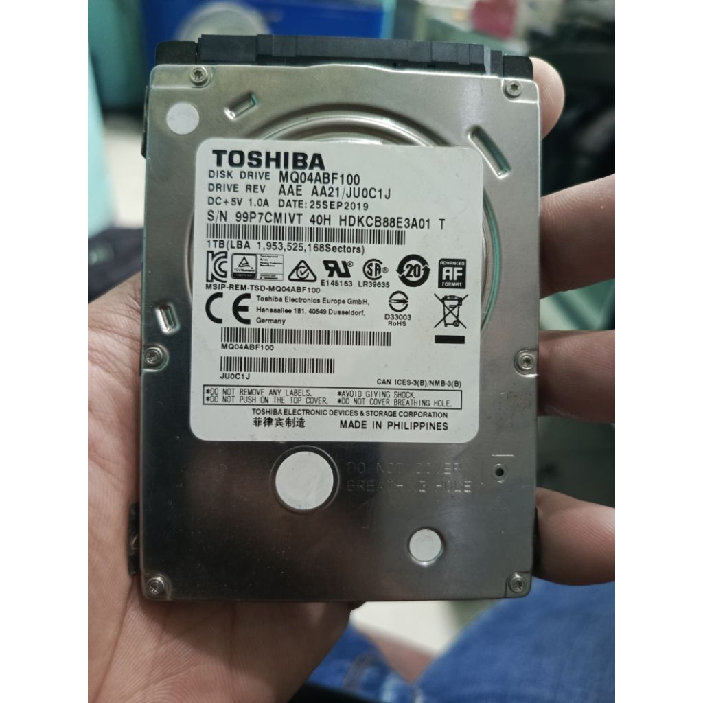 hardisk laptop bekas 1tb 1000gb