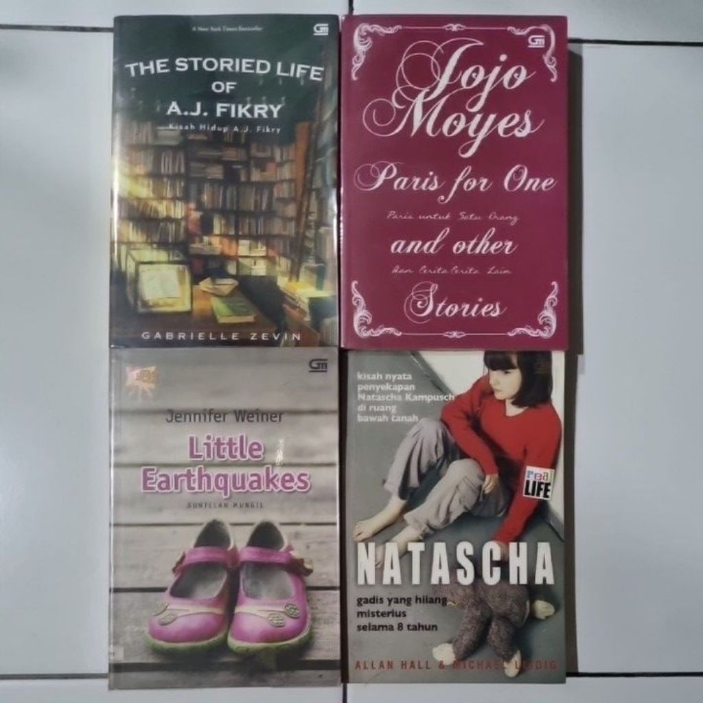 Aneka Novel Preloved Original Terjemahan | Paris For One and Other Stories by Jojo Moyes | Storied L