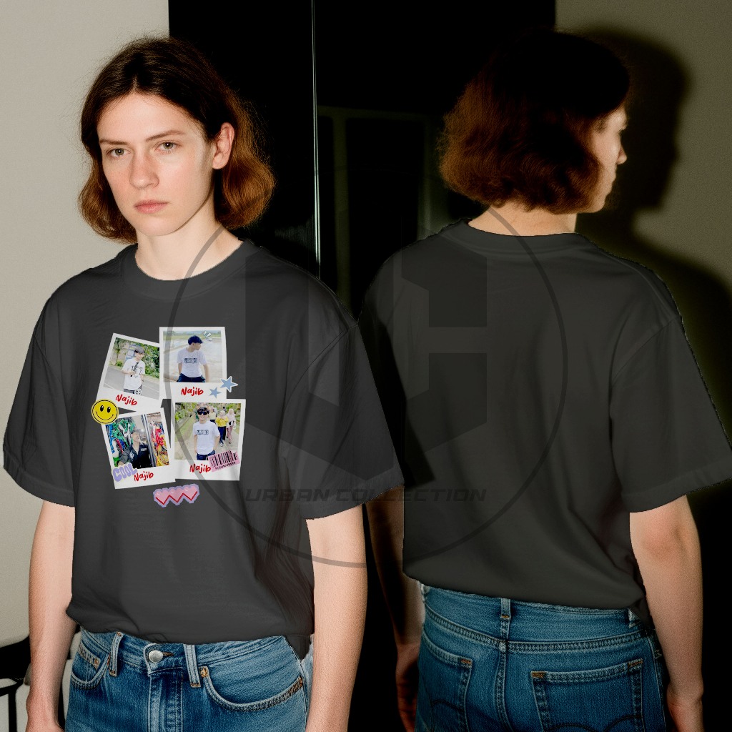 Kaos Najib Kusumawara Polaroid Edition Garuda Wisnu Satria Muda GWSM Anak dan Dewasa