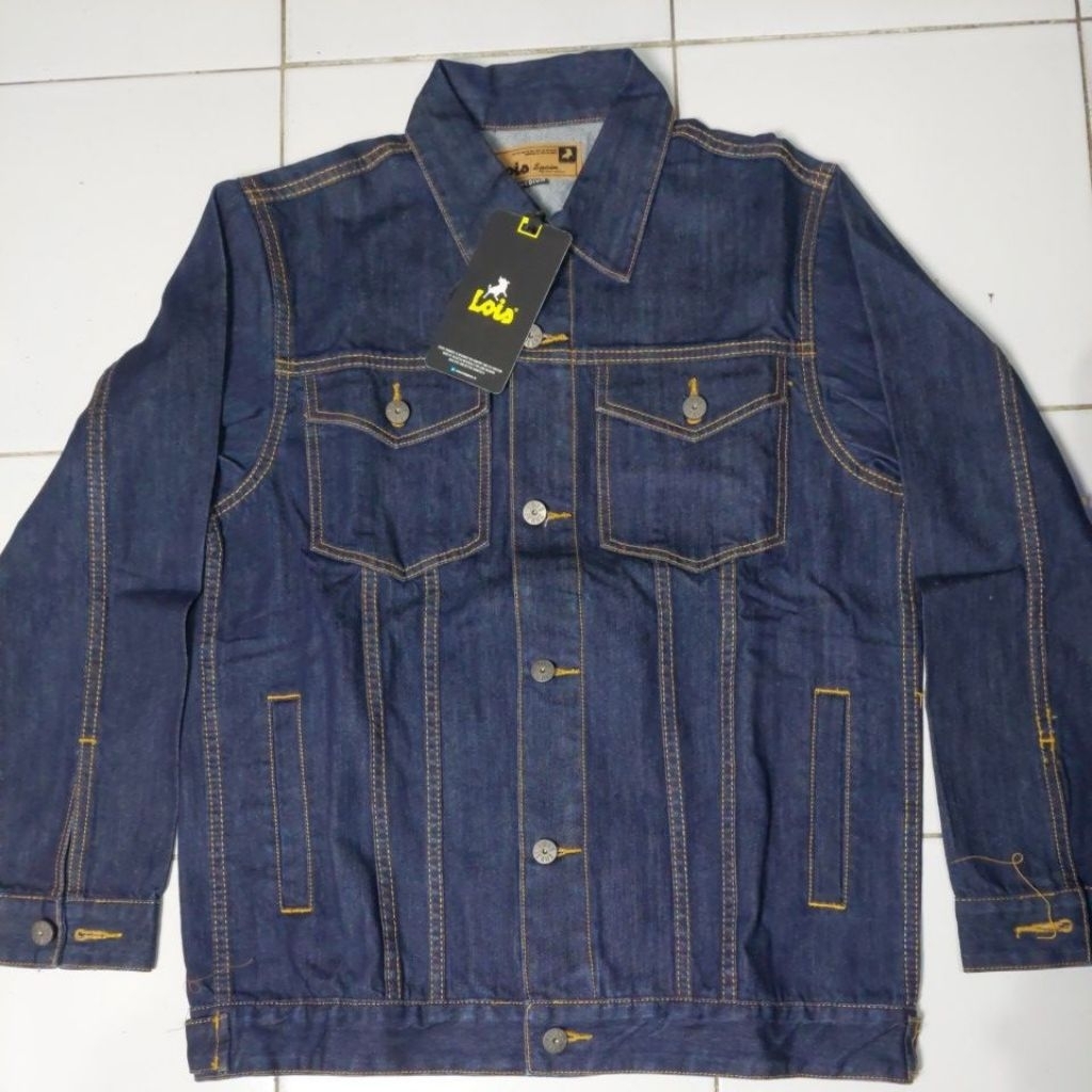 Jaket Lois Original // Jaket Denim Lois Original // [[UKURAN M]]