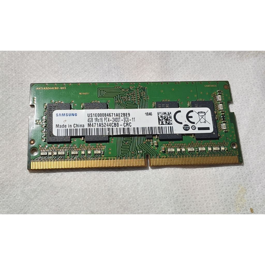 Memory RAM DDR3 4GB 1Rx16 PC4-2400T-S0C0-11