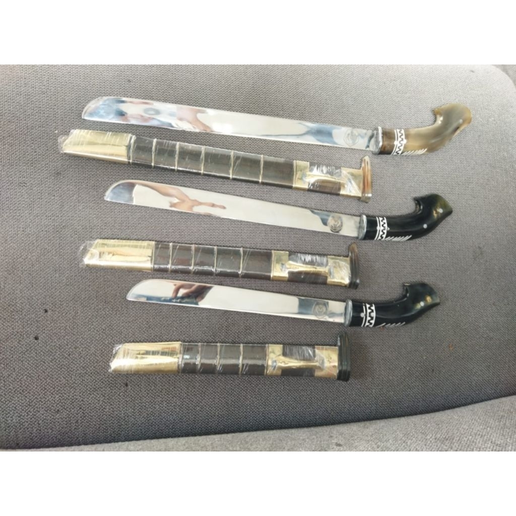 Paling Laris Golok Tumpul  tanduk setandar Ipsi anak 25 cm..remaja 30cm dewasa 35 cm