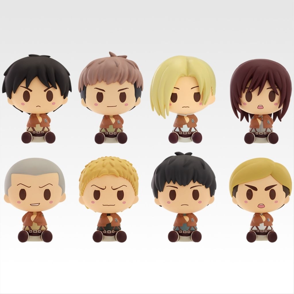 original attack on titan chokonoko ichibankuji mini figure