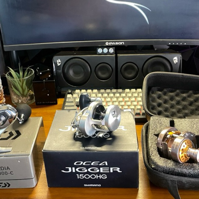 shimano ocea jigger 1500 HG second like new