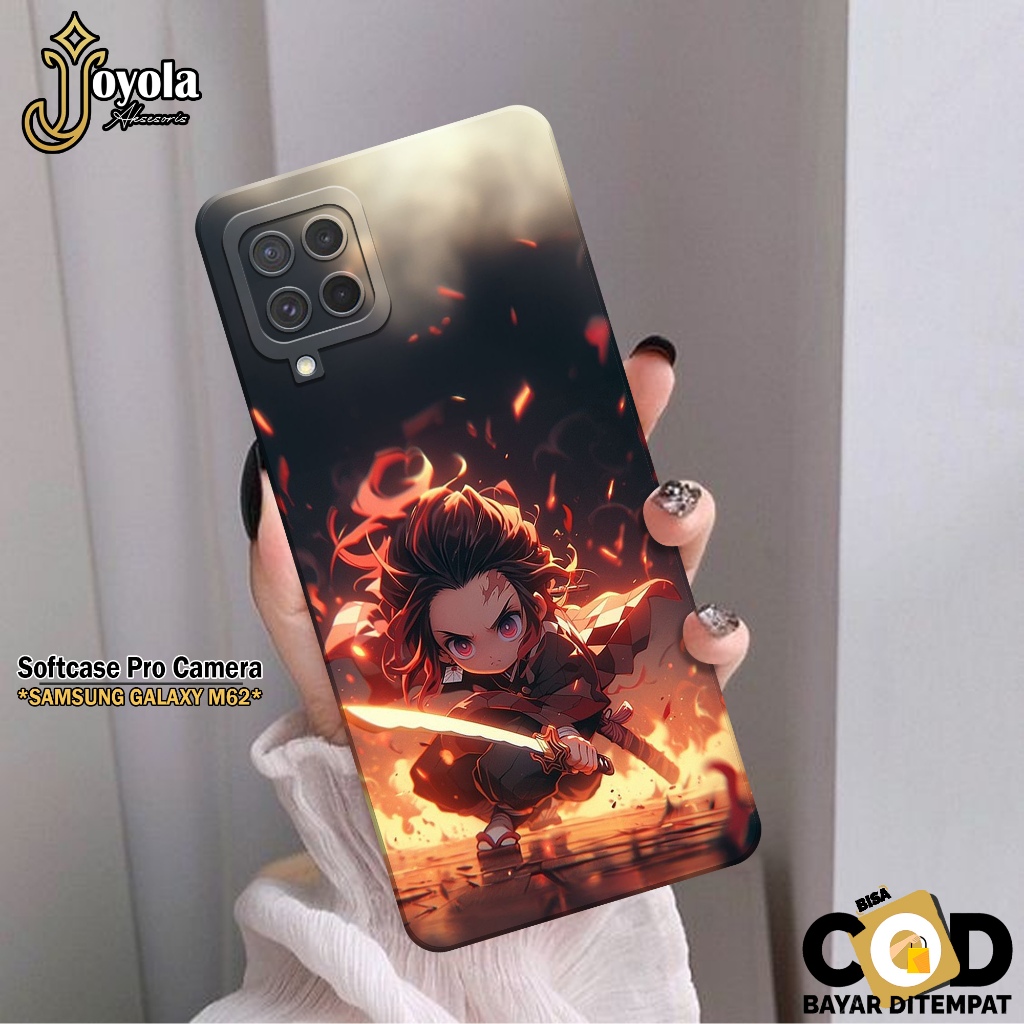 Softcase Hp Samsung Galaxy M62 JOYOLA Fashion Case Anime Case Samsung Galaxy M62 Silikon Tpu Pro Cam