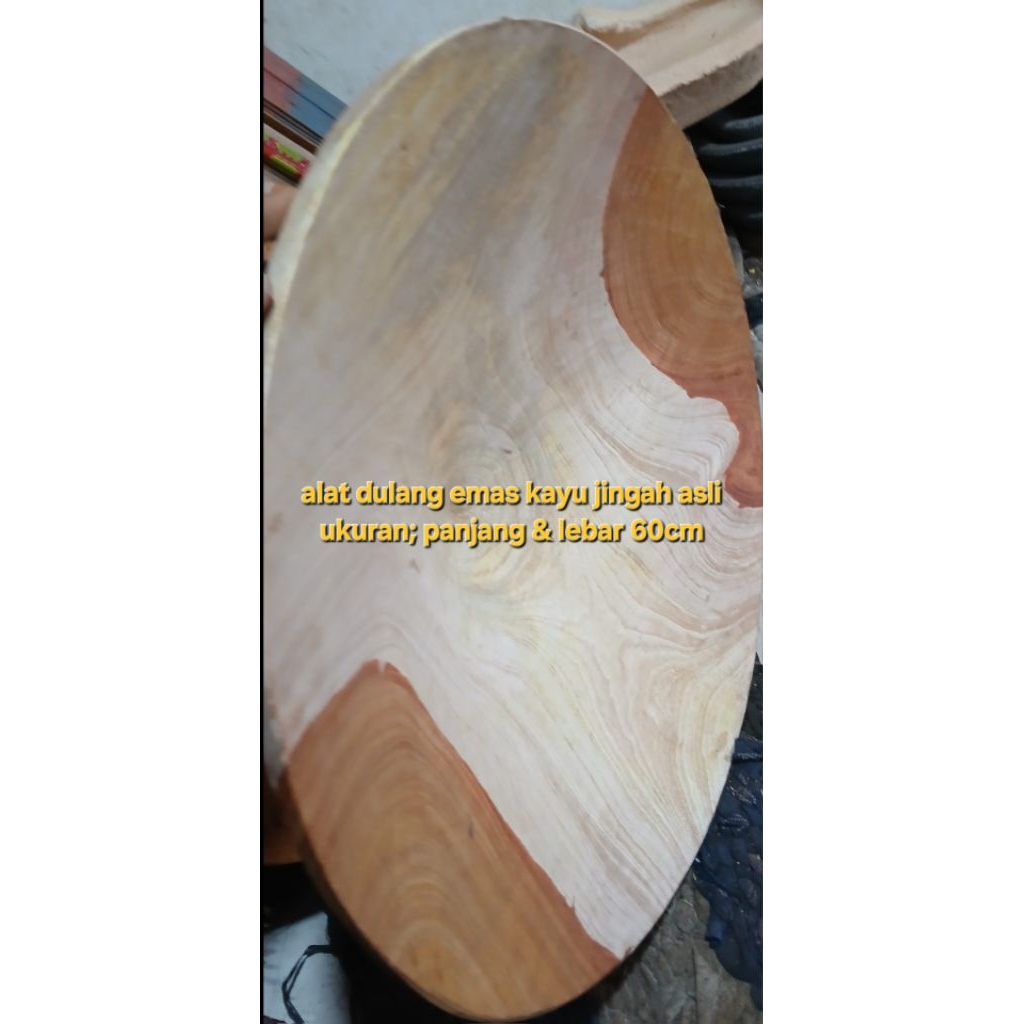 ALAT DULANG EMAS KAYU JINGAH ASLI