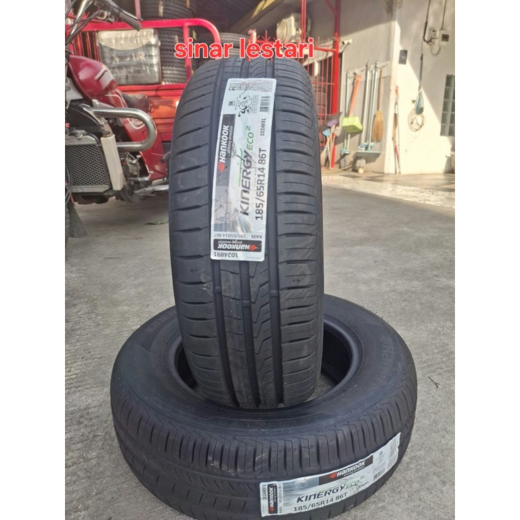 Hankook Ban Kinergy Eco2 185 65 R14 86T Agya, Ayla, Sigra, Cayla. Hankook 185/65 R14 Kinergy Eco2