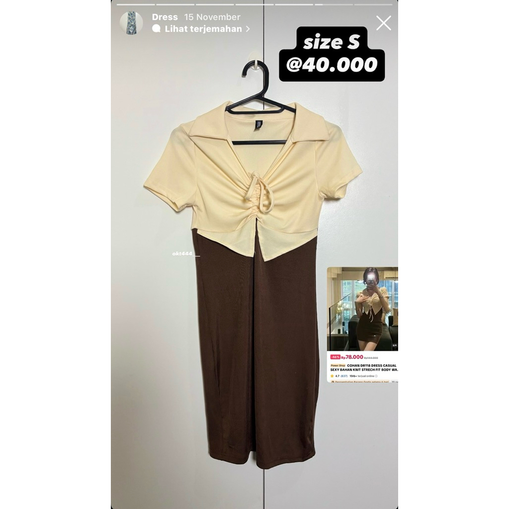 PL Dress Sexy Wanita Pendek