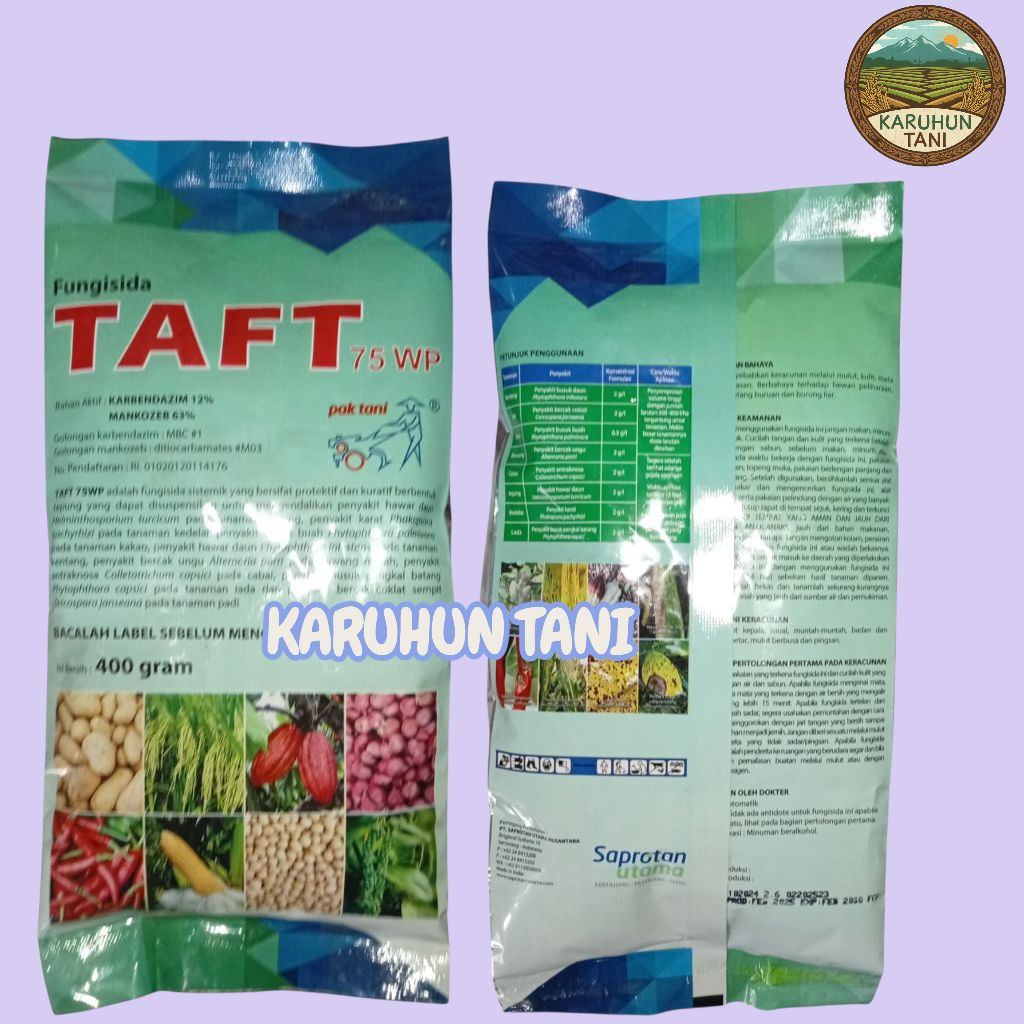 Fungisida Taft 75 WP 400 Gram