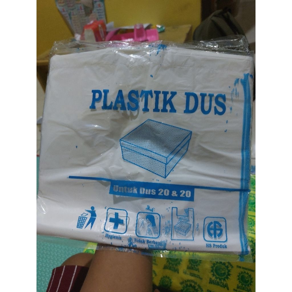 KANTONG PLASTIK DUS 20X20 DOF / KANTONG KRESEK PUTIH