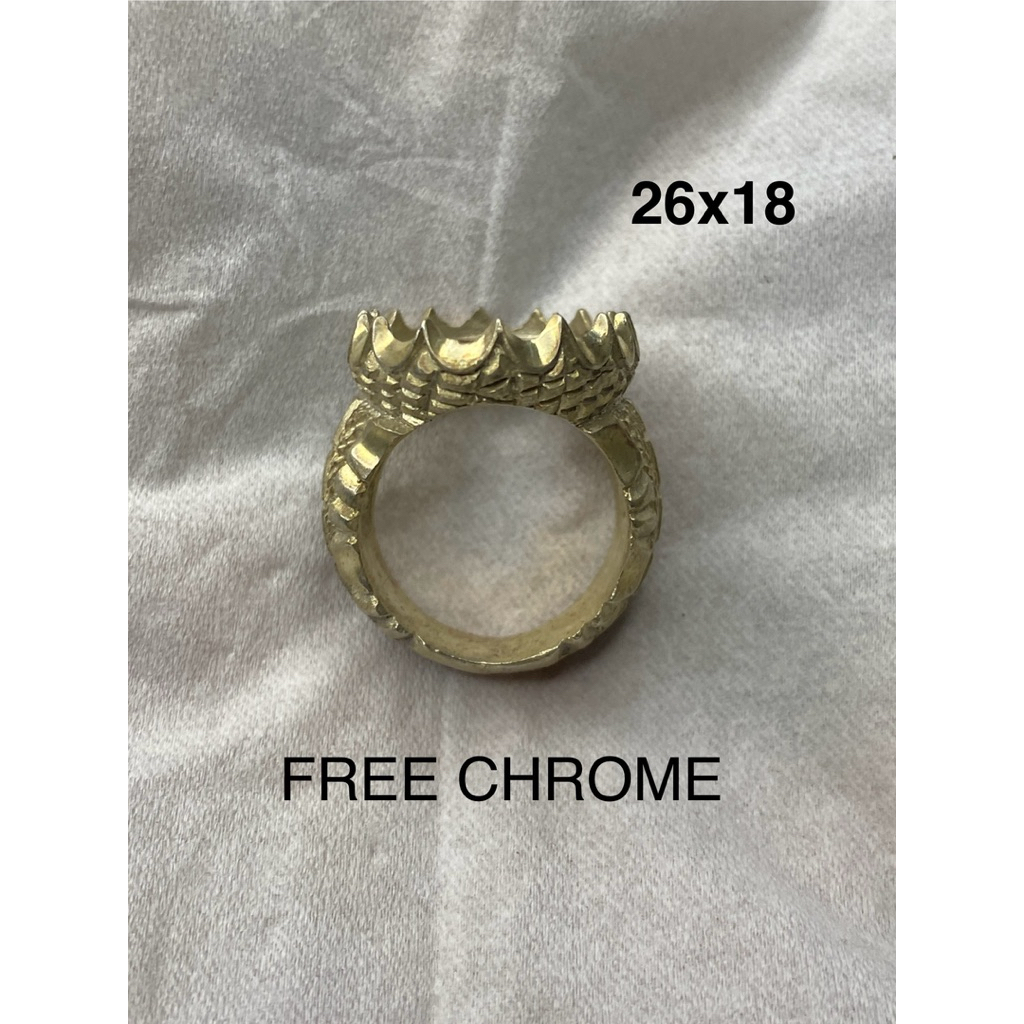 ring alpaka rasa perak model t