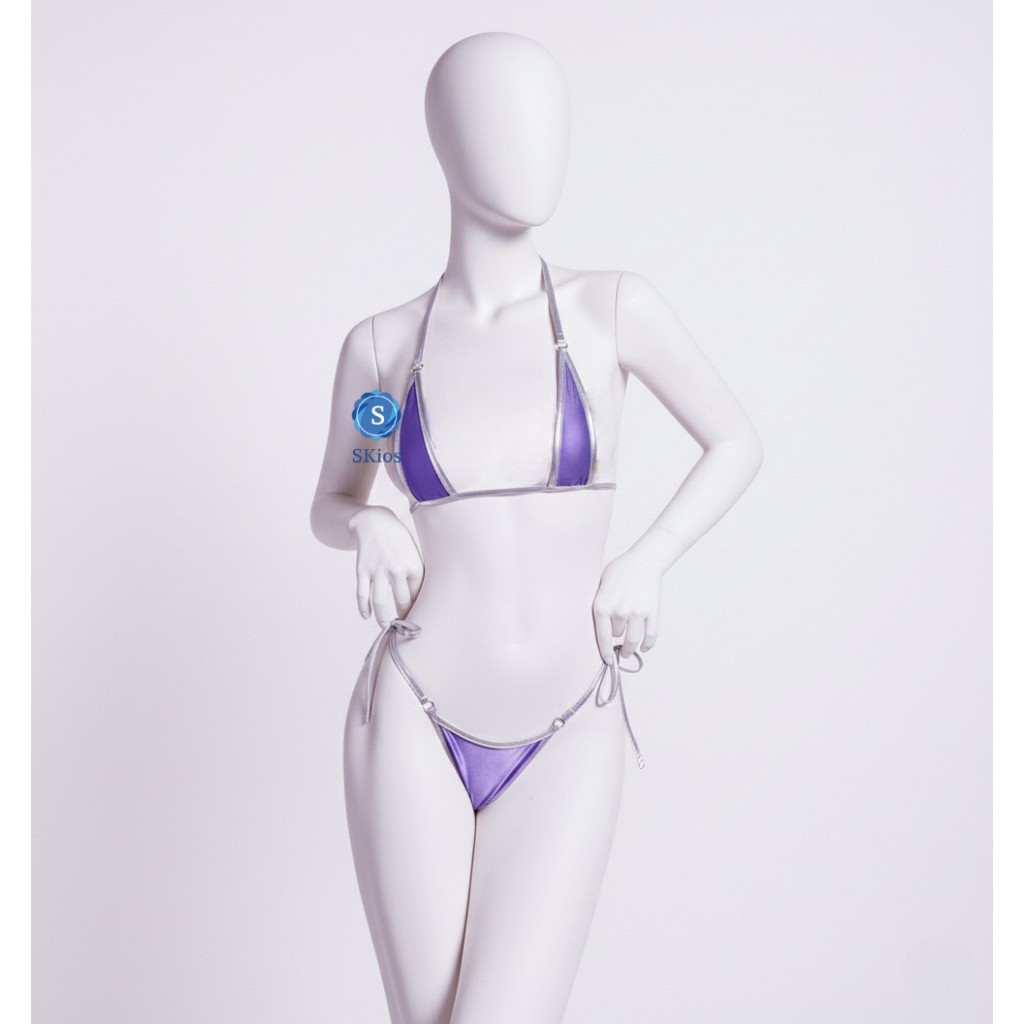 Lingerie Bikini Micro Swimsuit Set Model Ikat Tali Samping L606