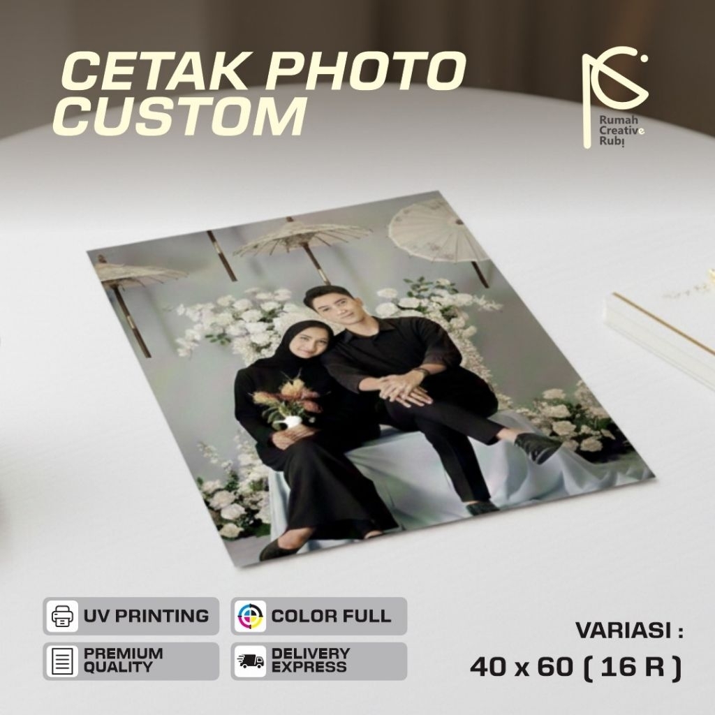 CETAK FOTO CUSTOM JUMBO VARIASI 16R TANPA FRAME
