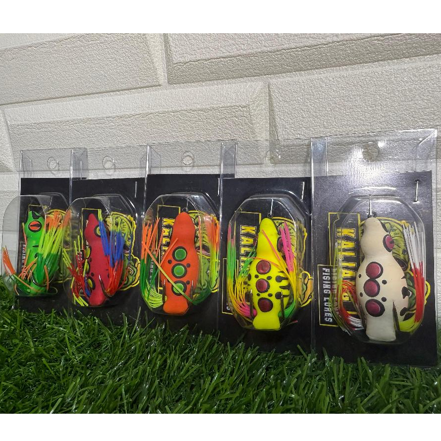 Soft Frog Skirt Bebek 5cm Kaliang Lure | Umpan Casting Gabus Toman | KL LURE