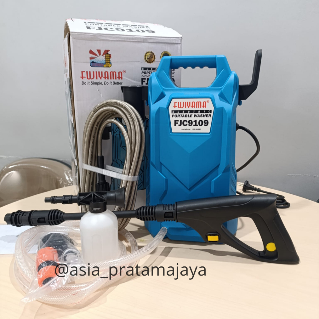 FUJIYAMA Jet Cleaner Mesin Cuci Steam Mobil dan Motor FJC-9109