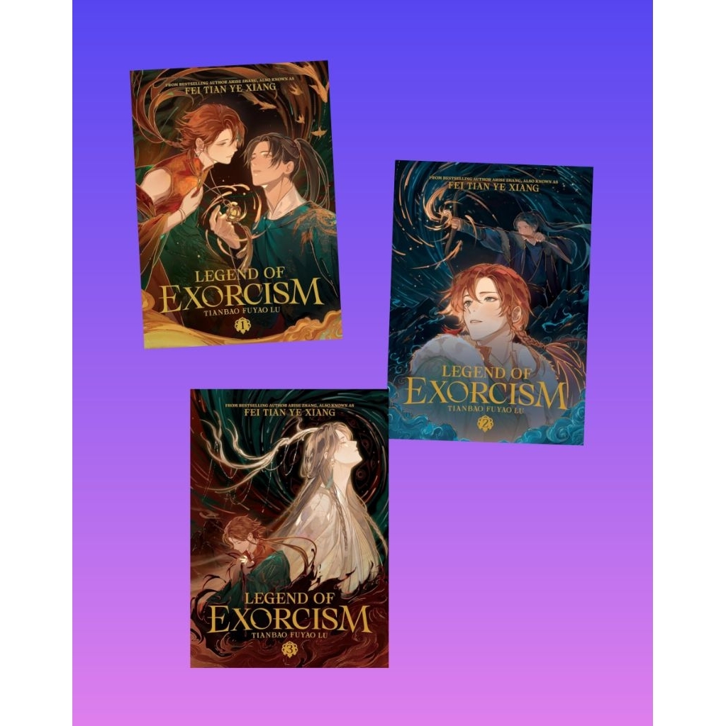 Legend of Exorcism vol 1-3 Fei Tian Ye Xiang (english)