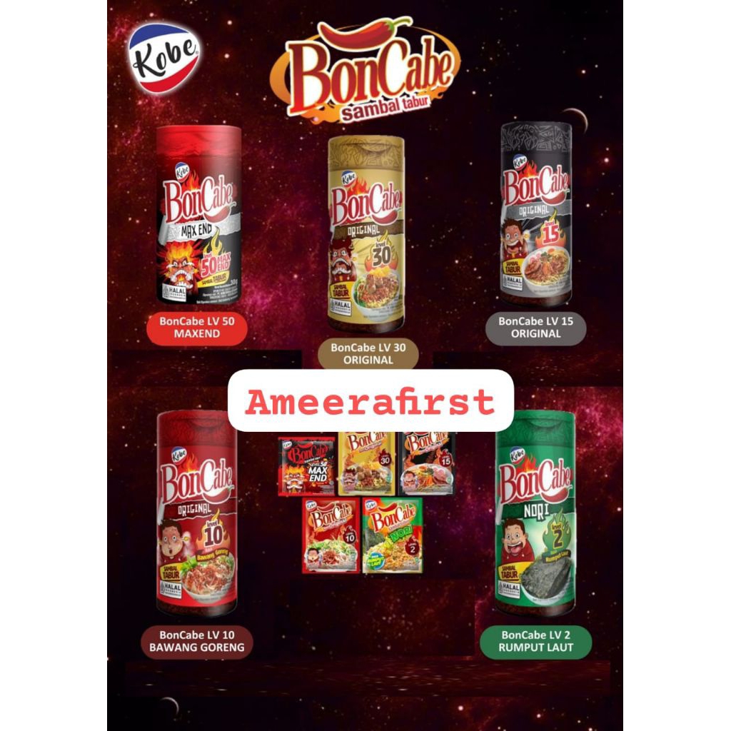 Boncabe  sachet level 30 4.5gr