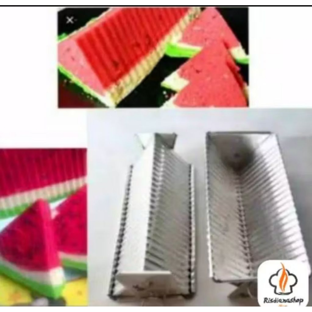 loyang bolu/puding semangka