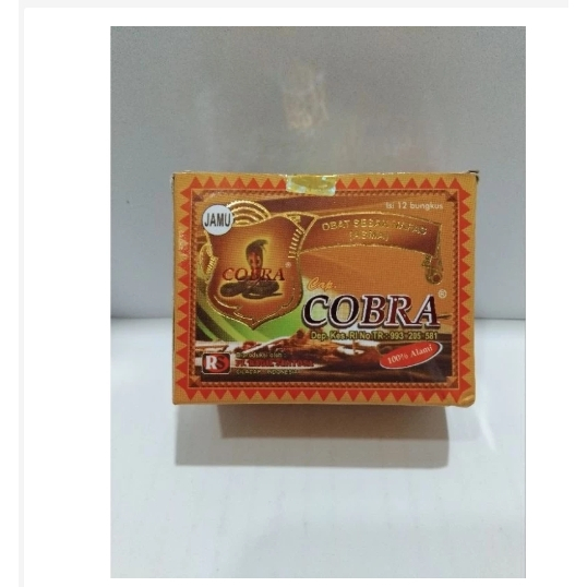 Jamu Cobra Asma isi 12sachet Original 100%