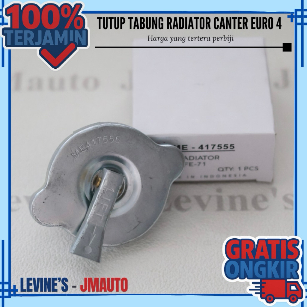 tutup tabung radiator canter euro 4 kualitas bagus ME417555 / tutup tabung serep radiator euro 4 / t