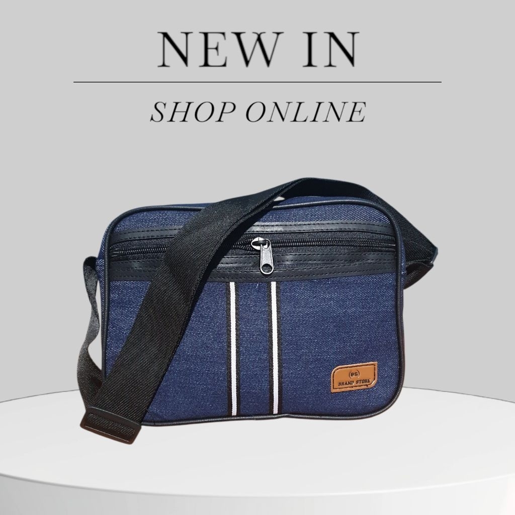 tas slempang levis pria wanita elegan murah berkualitas