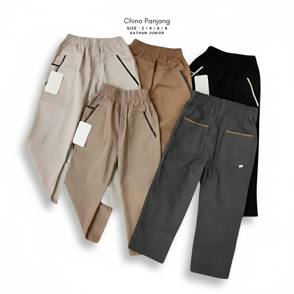 Celana Panjang Chino Anak Laki Laki 1 2 3 4 5 6 Tahun Celana Chino Unisex Premium 1-6 thn