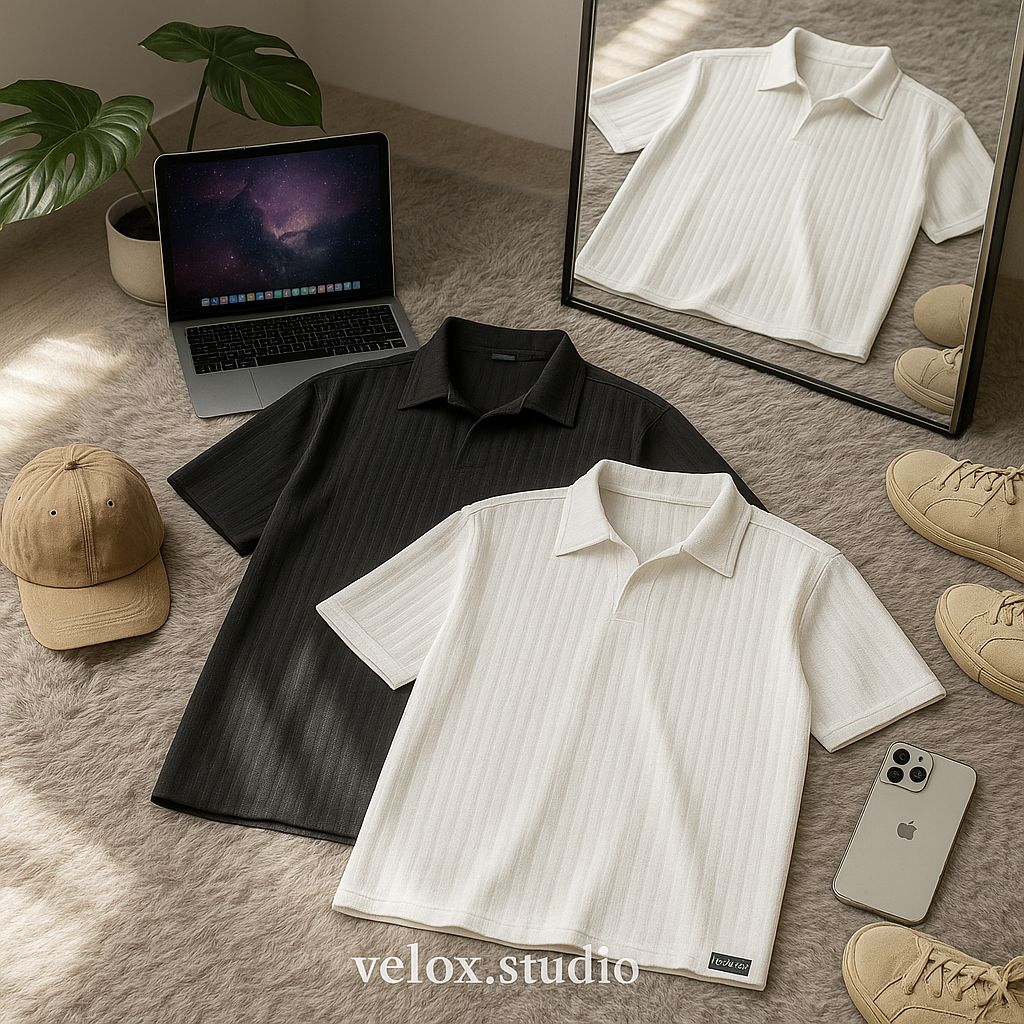 Kaos Polo Pria Lengan Pendek | Kaos Kerah PriaLengan Pendek