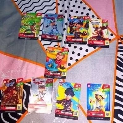 monsta galaxy card Boboiboy original satuan