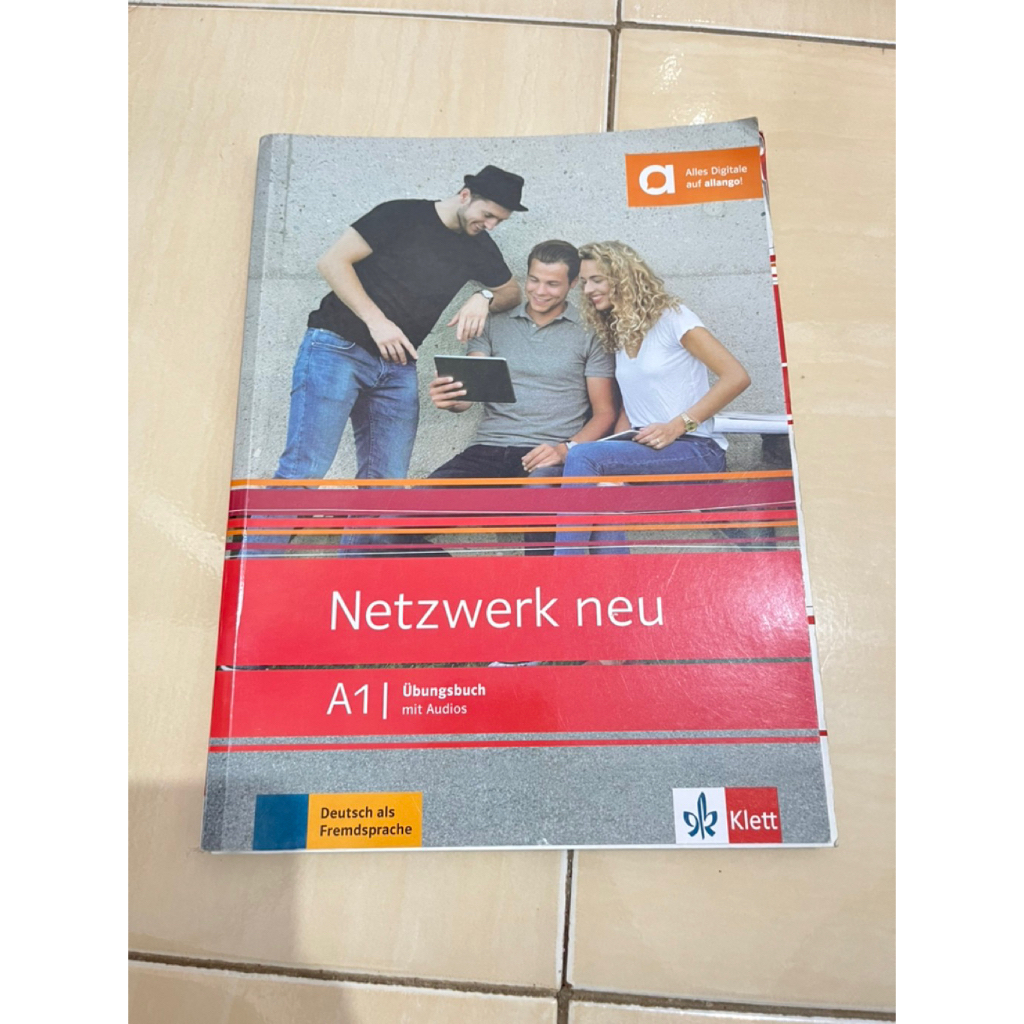 Preloved Original Buku Netzwerk A1 Übungsbuch Bahasa Jerman