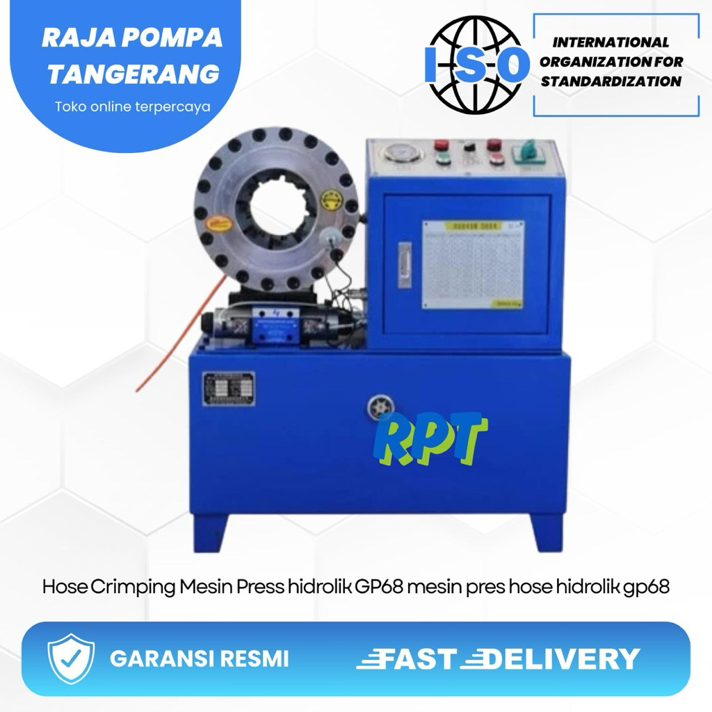 mesin pres hidrolik gp 68 / hose crimping machine