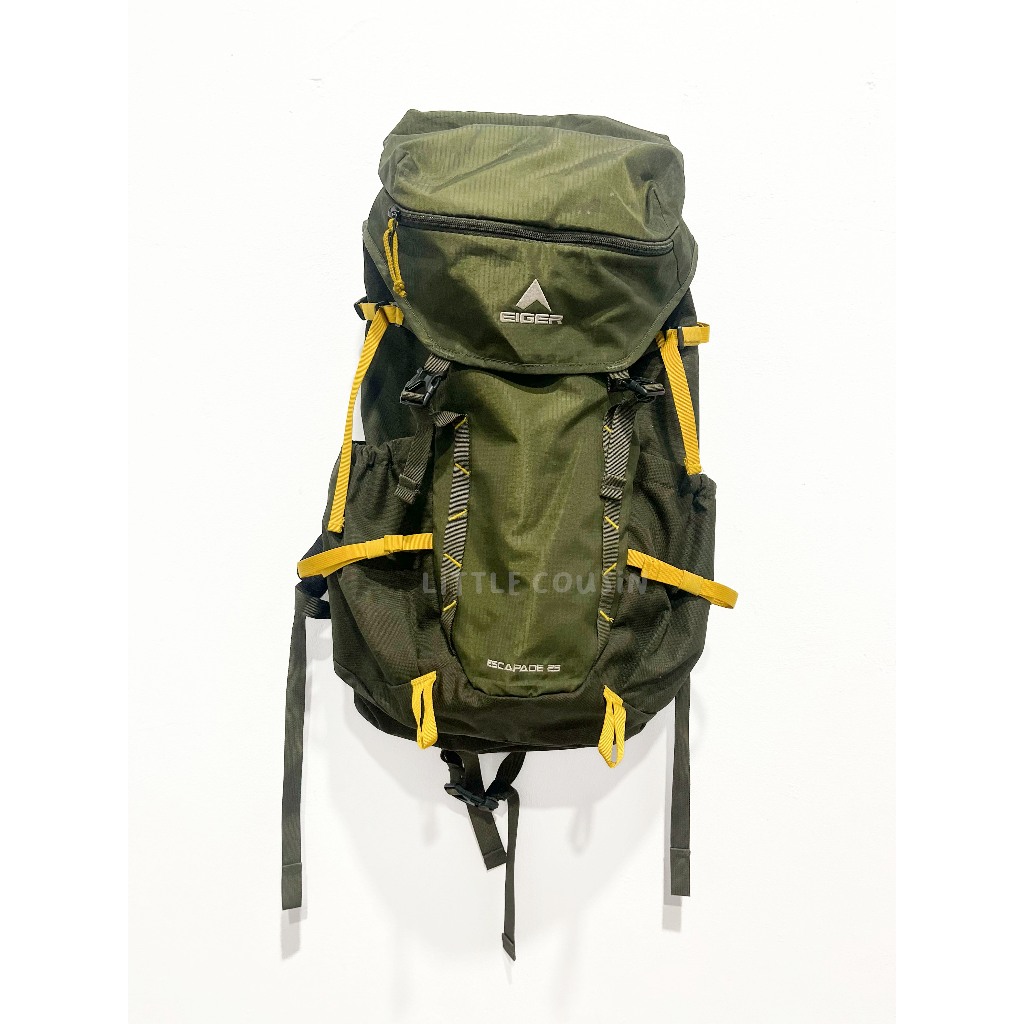 [SECOND] CARRIER TAS GUNUNG EIGER ESCAPADE 25L - OLIVE