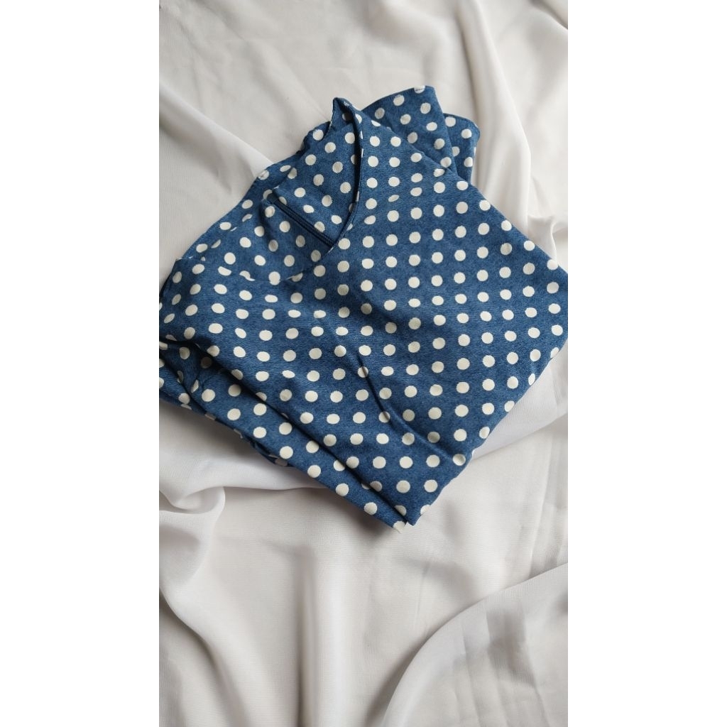 PRELOVED Blouse Polkadot